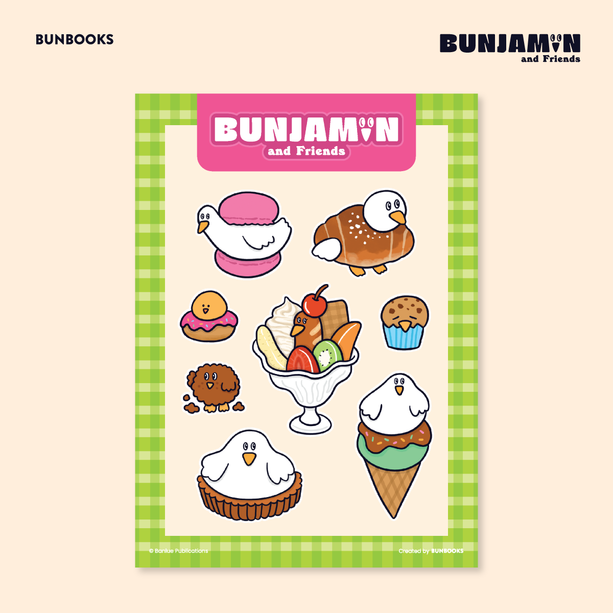 STICKER: BUNJAMIN DESSERT