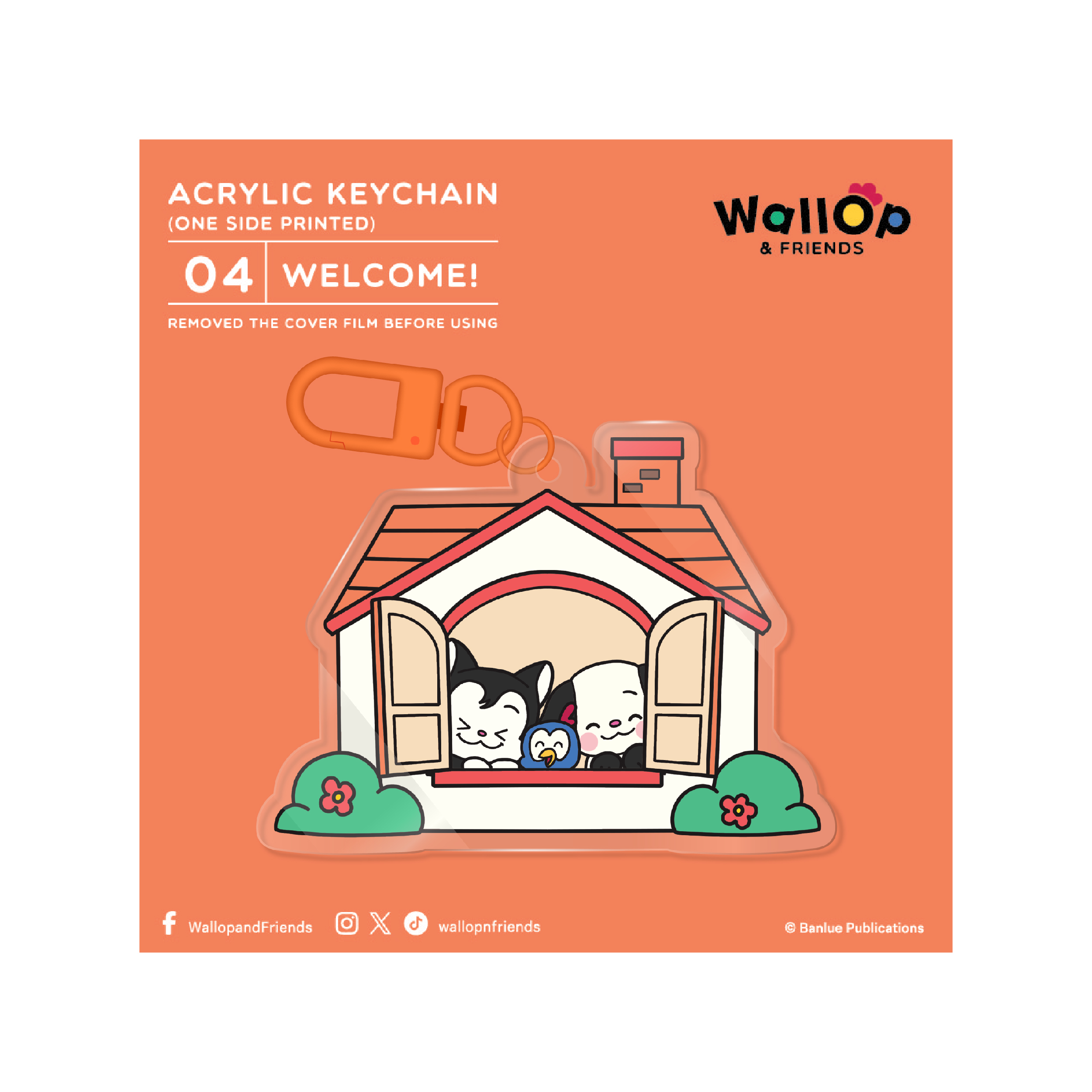 KEYCHAIN-Welcome!