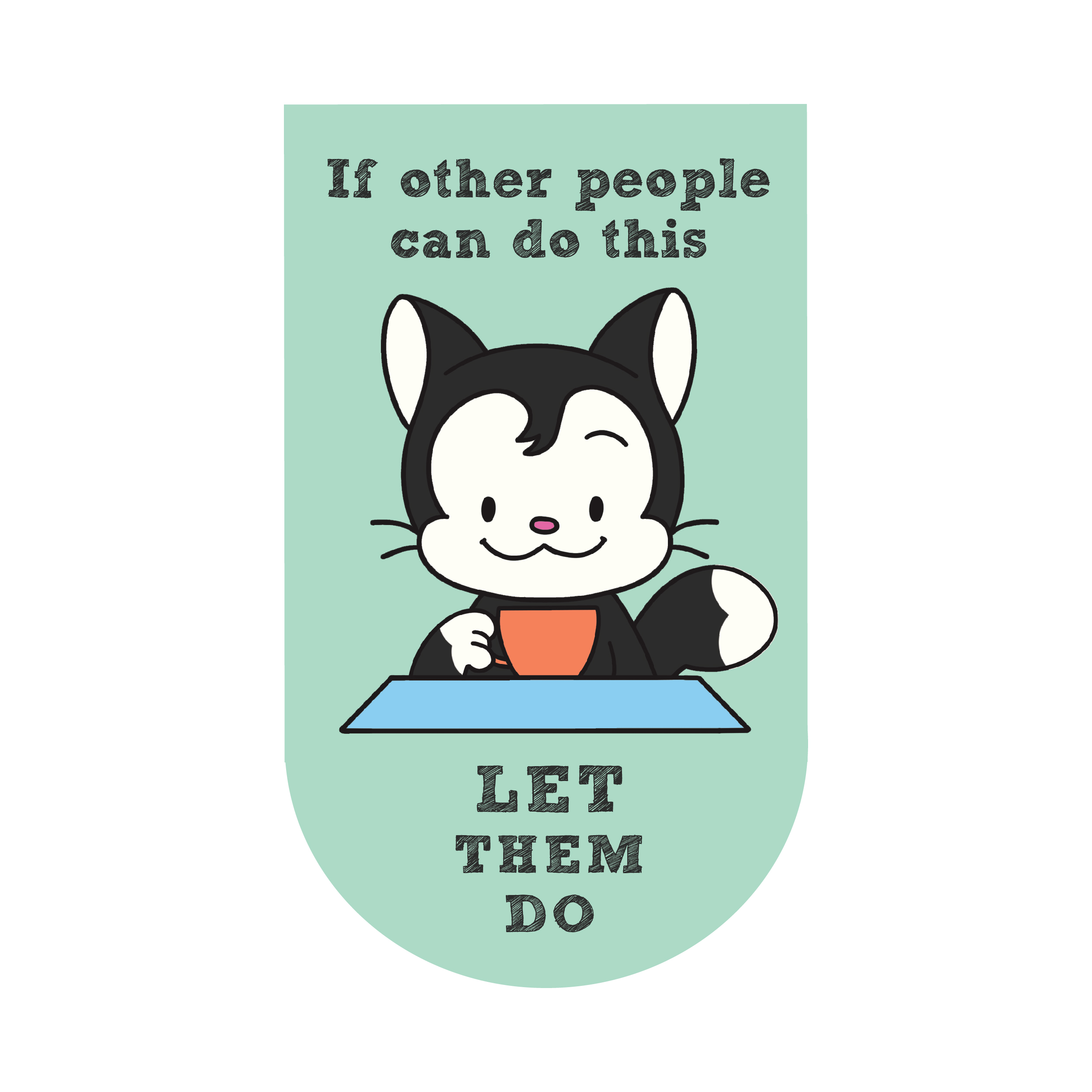 STICKER QUOTE-Life is simple