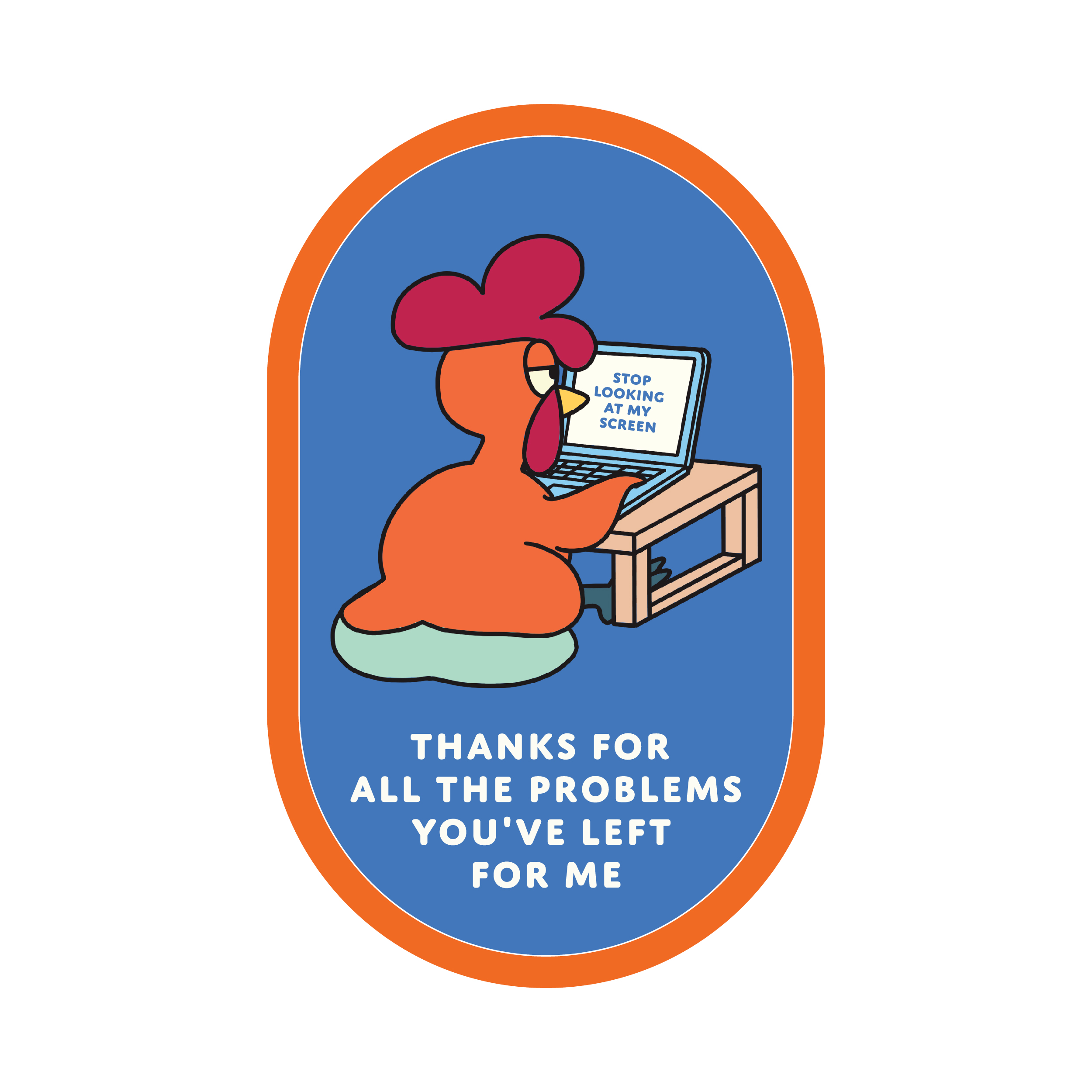 STICKER QUOTE-Thank you so much