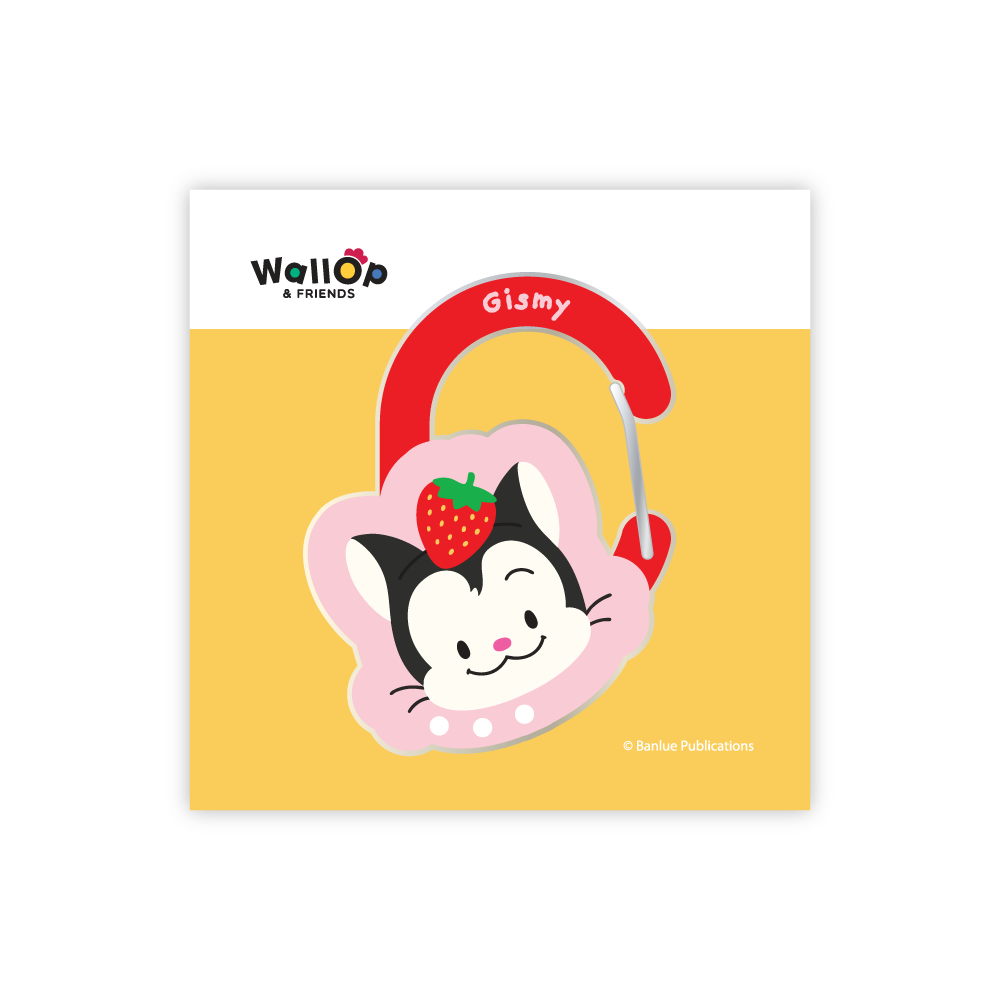 ACRYLIC CARABINER WALLOP - Gismy