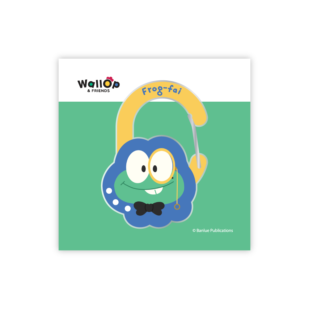 ACRYLIC CARABINER WALLOP - Frog-fai