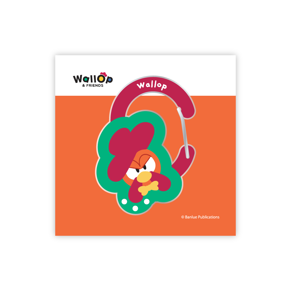 ACRYLIC CARABINER WALLOP - Wallop
