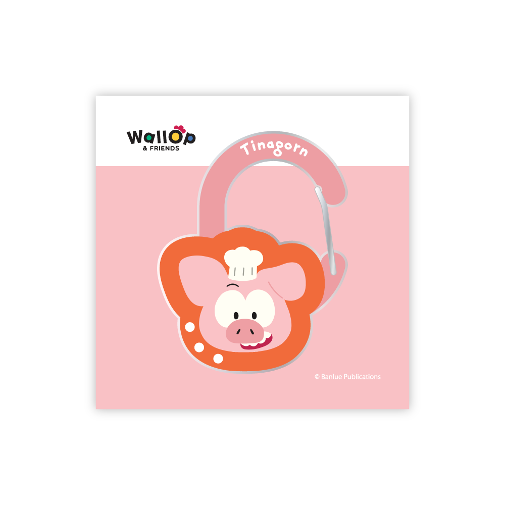 ACRYLIC CARABINER WALLOP - Tinagorn